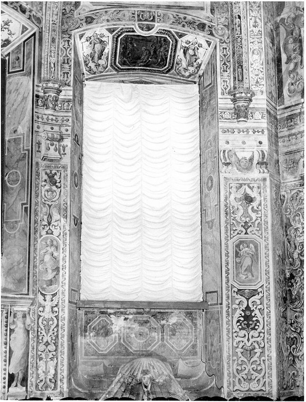 motivi decorativi (dipinto, insieme) di Pecennini Scilla (attribuito) (fine sec. XVI)