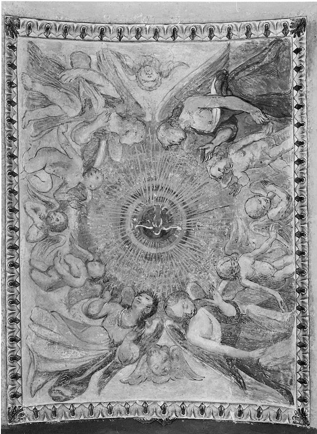 colomba dello Spirito Santo (dipinto, opera isolata) di Bandiera Benedetto (attribuito) (sec. XVII)