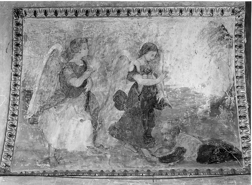 angeli (dipinto, opera isolata) di Bandiera Benedetto (attribuito) (sec. XVII)