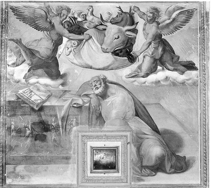San Pietro (dipinto, elemento d'insieme) di Danti Girolamo (attribuito) (sec. XVI)