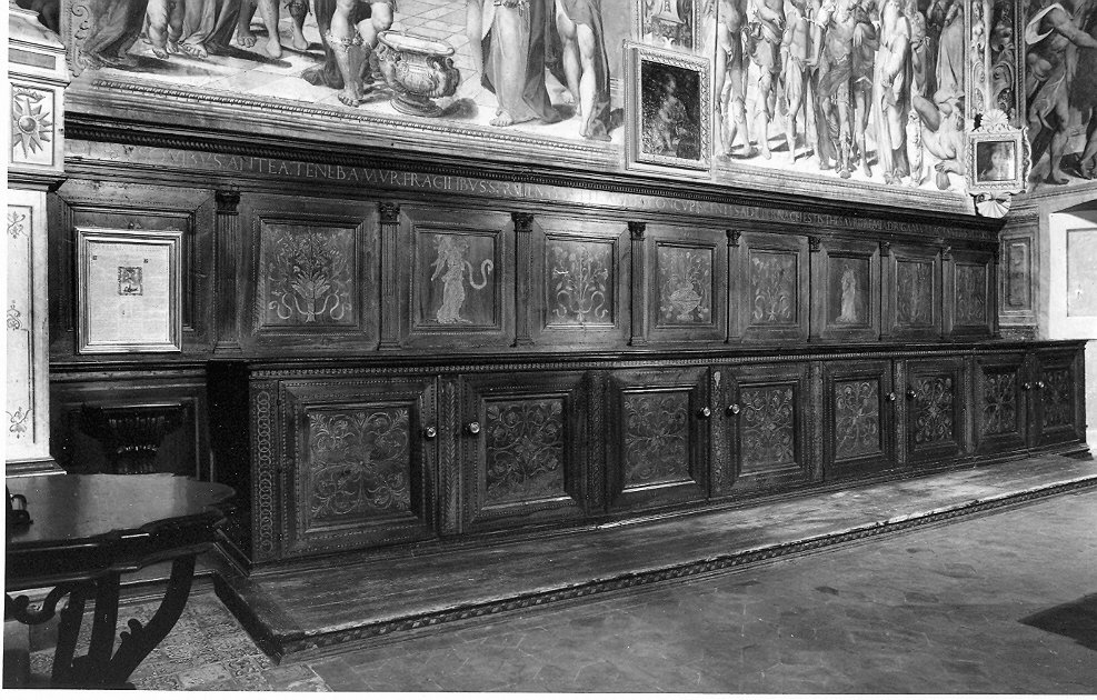 mobile da sacrestia, opera isolata di Di Francesco Giusto di Incisa (attribuito), Di Filippo Giovanni da Fiesole (attribuito) (sec. XV)