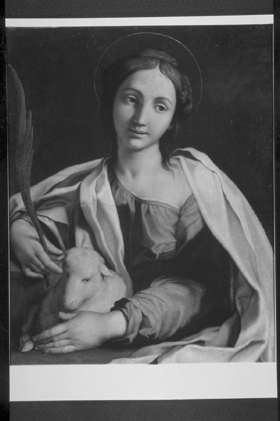 Sant'Agnese, Sant'Agnese (dipinto, serie) di Salvi Giovanni Battista detto Sassoferrato (attribuito), Fabrizi Anton Maria (attribuito) (sec. XVII, sec. XVII)
