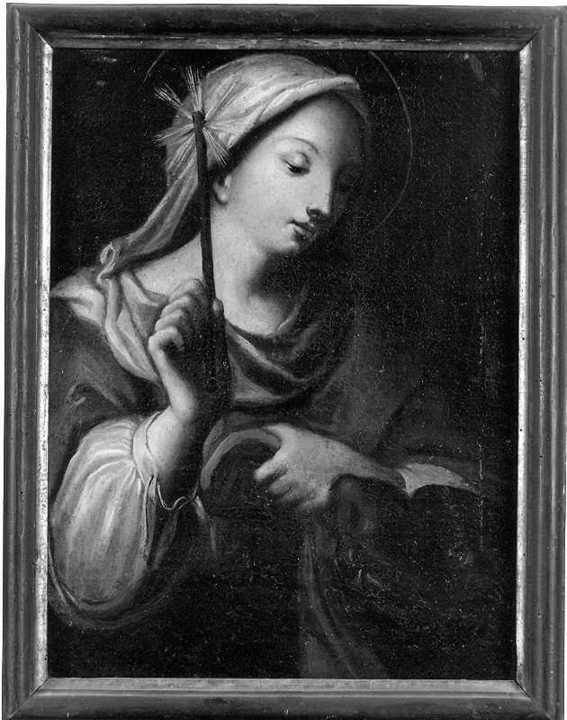 Santa Margherita d'Antiochia (dipinto, opera isolata) - ambito emiliano (secc. XVII/ XVIII)