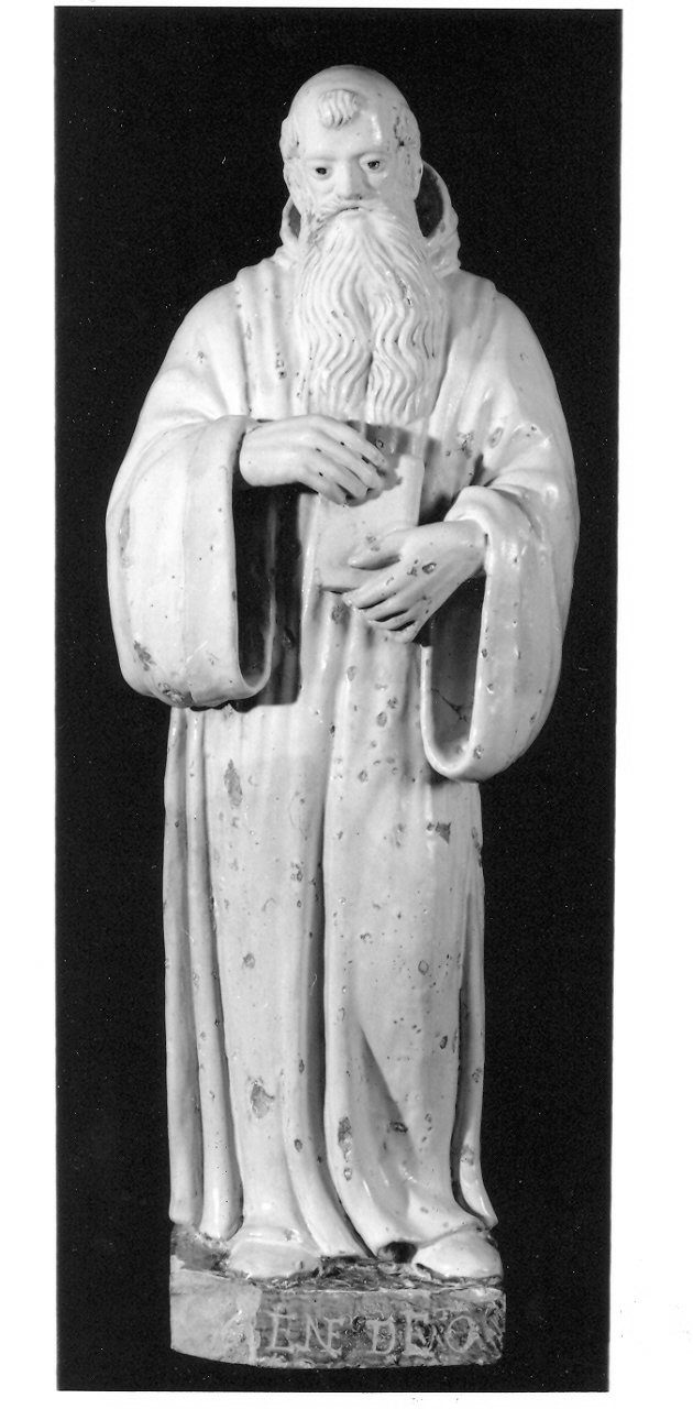 San Benedetto (statua, opera isolata) di Buglioni Benedetto (attribuito) (sec. XV)
