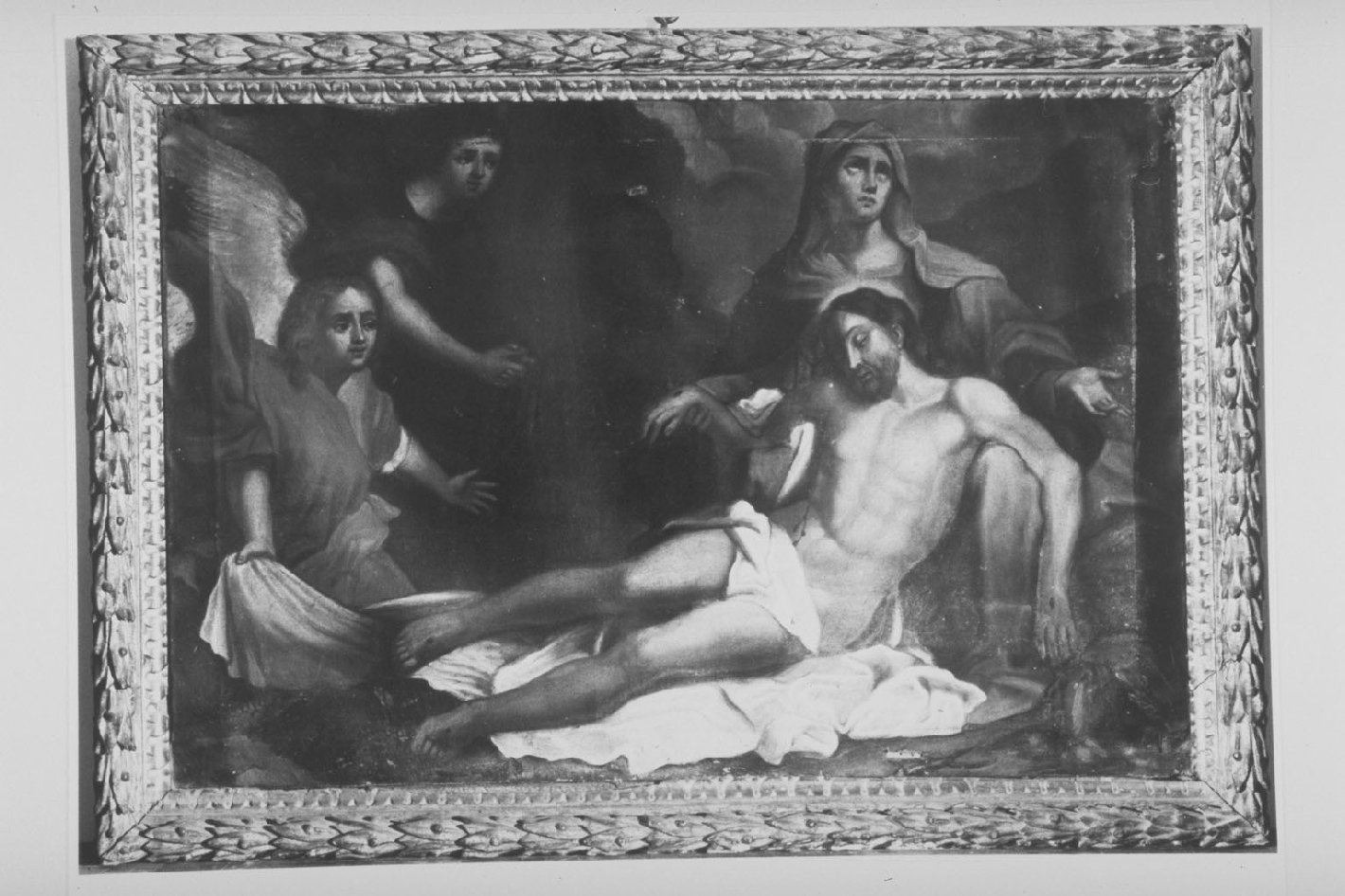 compianto sul Cristo morto (dipinto, opera isolata) - ambito umbro (sec. XVII)