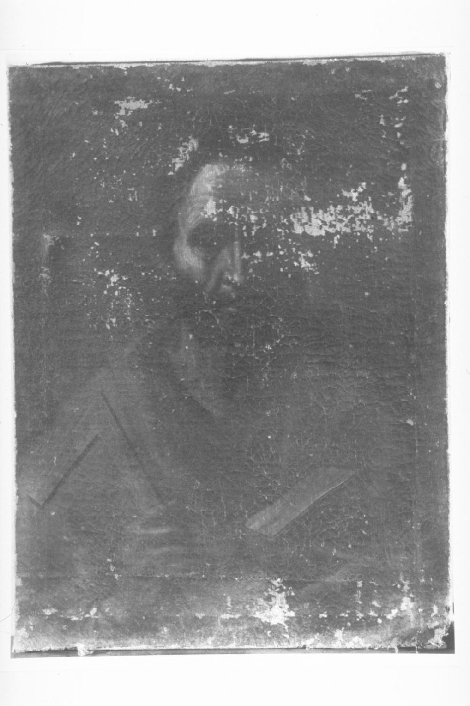 San Tommaso apostolo (dipinto, opera isolata) - ambito umbro (sec. XVII)