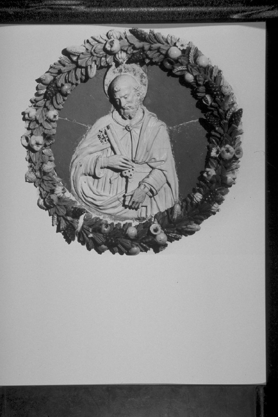 San Pietro (scultura, opera isolata) di Buglioni Benedetto (attribuito) (sec. XV)