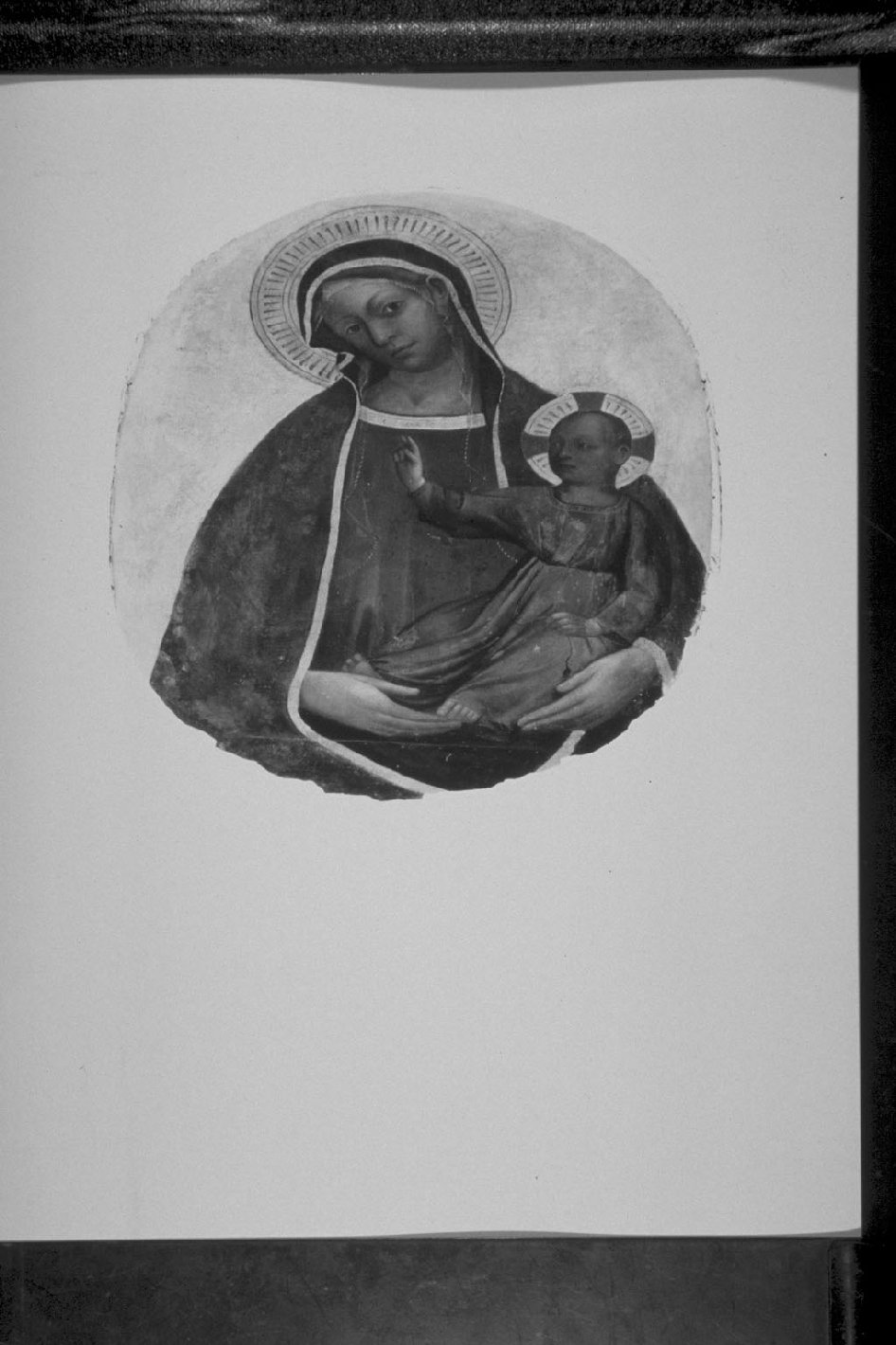 Madonna con Bambino (dipinto, opera isolata) - ambito umbro (sec. XVIII)