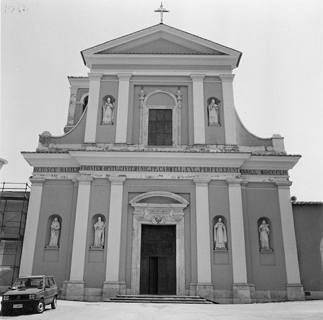 facciata, insieme di Giannelli Domenico (attribuito) (metà sec. XIX)