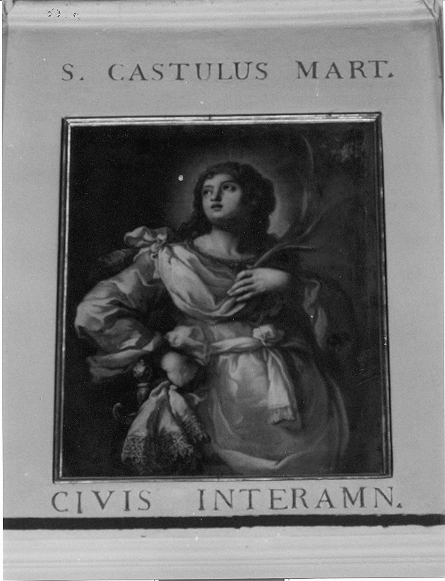 S. Castulo, Santo (dipinto, opera isolata) di De La Haye Lucas detto Frate Luca (attribuito) (seconda metà sec. XVII)