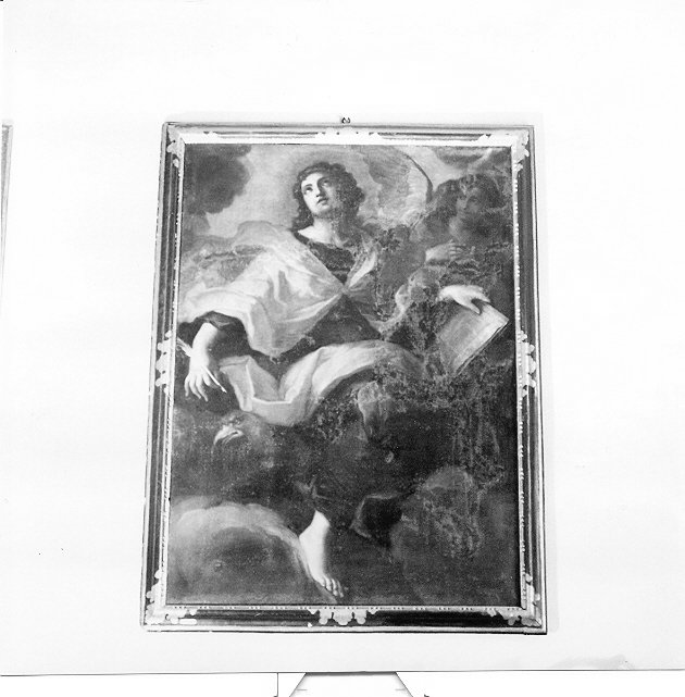 San Giovanni Evangelista (dipinto, opera isolata) di De La Haye Lucas detto Frate Luca (attribuito) (seconda metà sec. XVII)