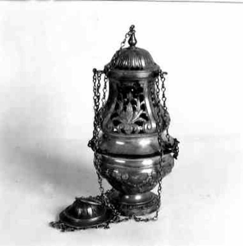 turibolo - a corpo sferico, opera isolata - bottega Italia centrale (secc. XVIII/ XIX)