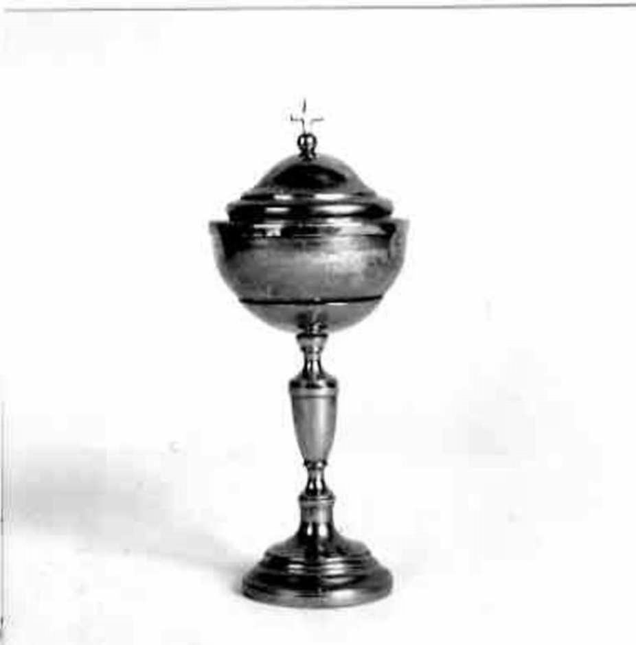 pisside, opera isolata - bottega Italia centrale (secc. XVI/ XVII)