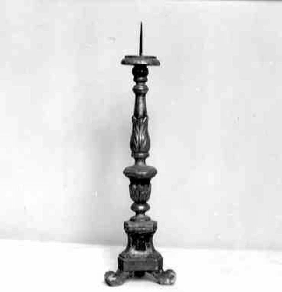 candelabro, serie - bottega umbra (secc. XIX/ XX)
