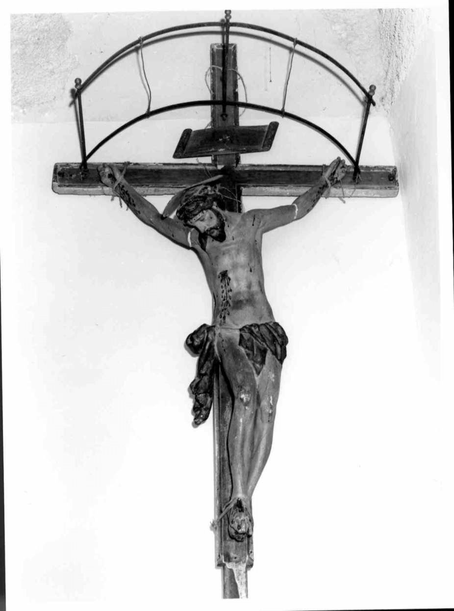 croce processionale, opera isolata - bottega umbra (seconda metà sec. XVIII)