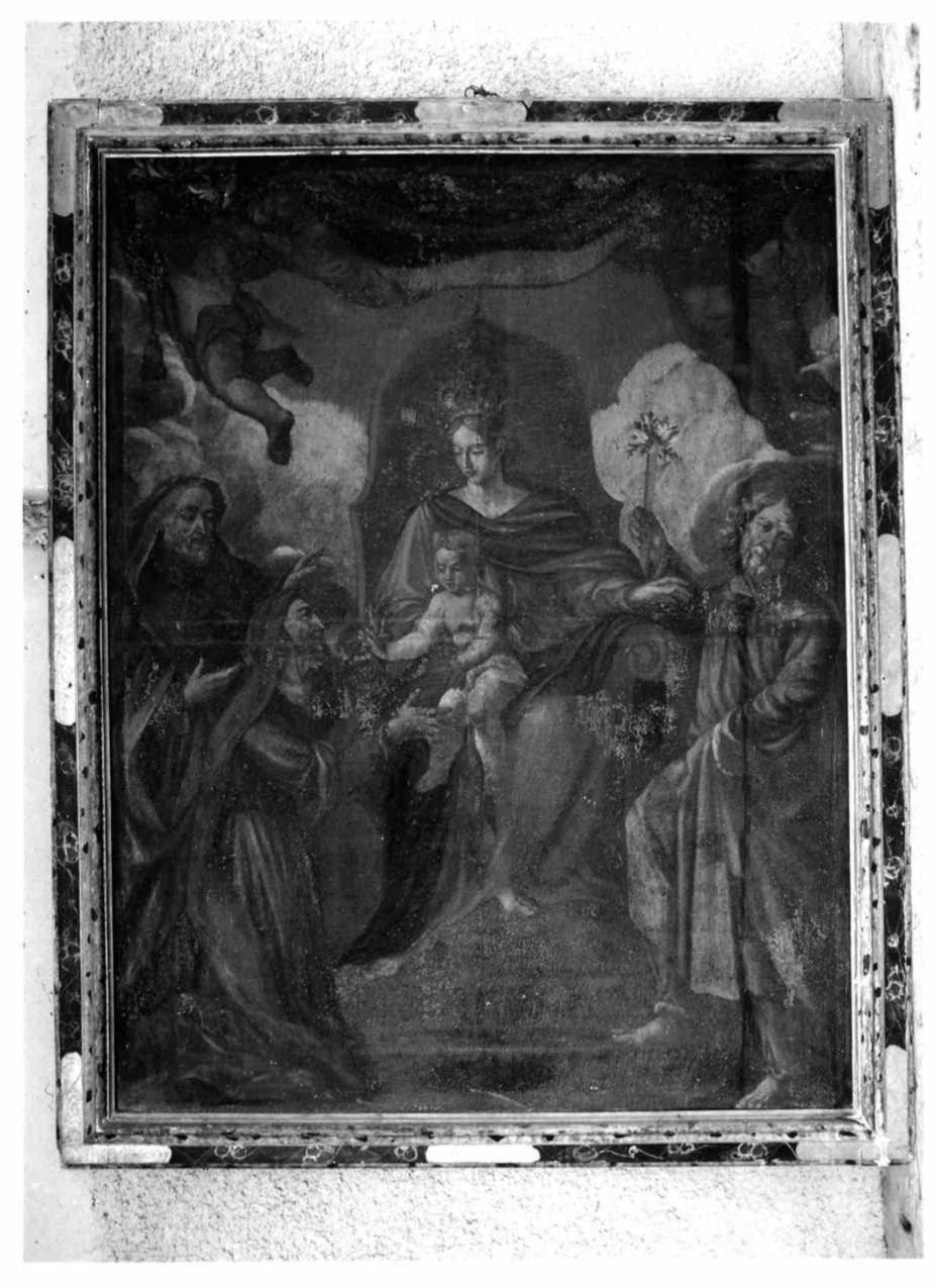 Madonna con Bambino e Santi (dipinto, opera isolata) - ambito umbro (prima metà sec. XVII)