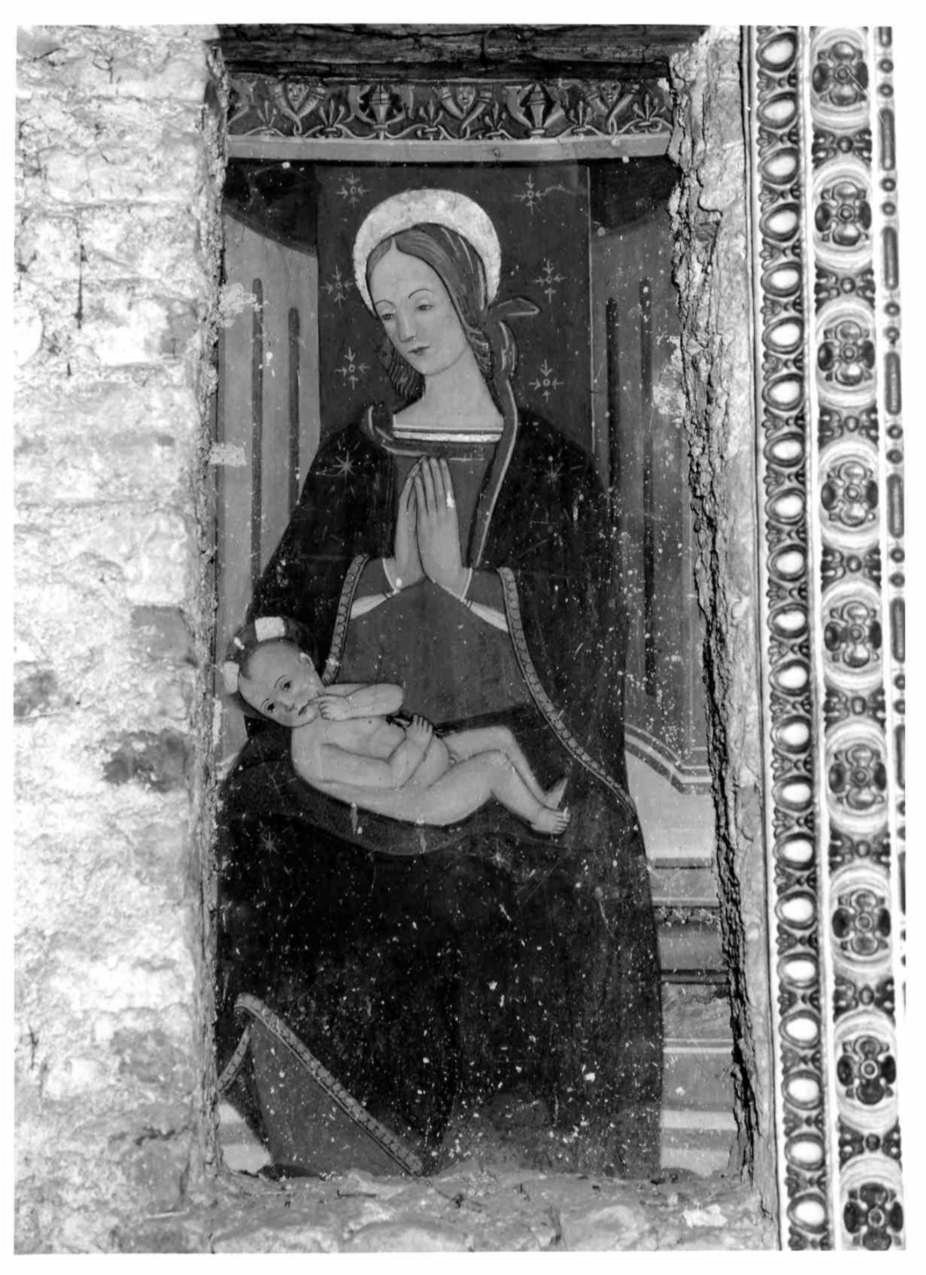 Madonna con Bambino (dipinto, opera isolata) - ambito umbro (secc. XV/ XVI)