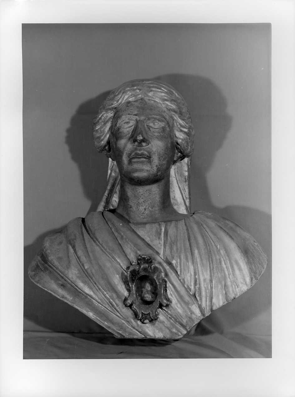 reliquiario - a busto, opera isolata - bottega Italia centrale (sec. XVII)