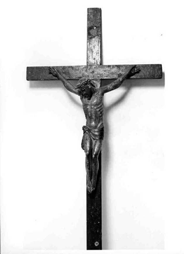 Cristo crocifisso (statua, opera isolata) - bottega umbra (seconda metà sec. XVI)
