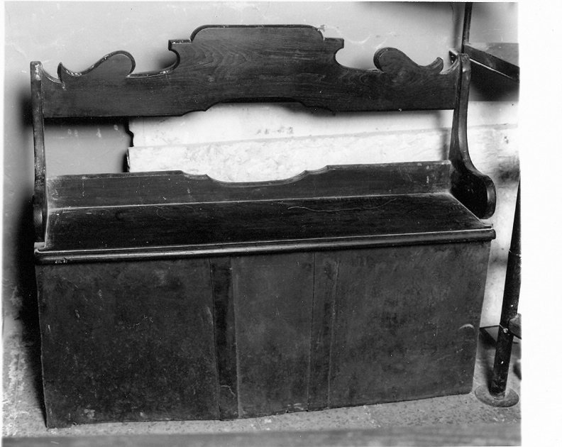 banco, opera isolata - bottega umbra (prima metà sec. XIX)