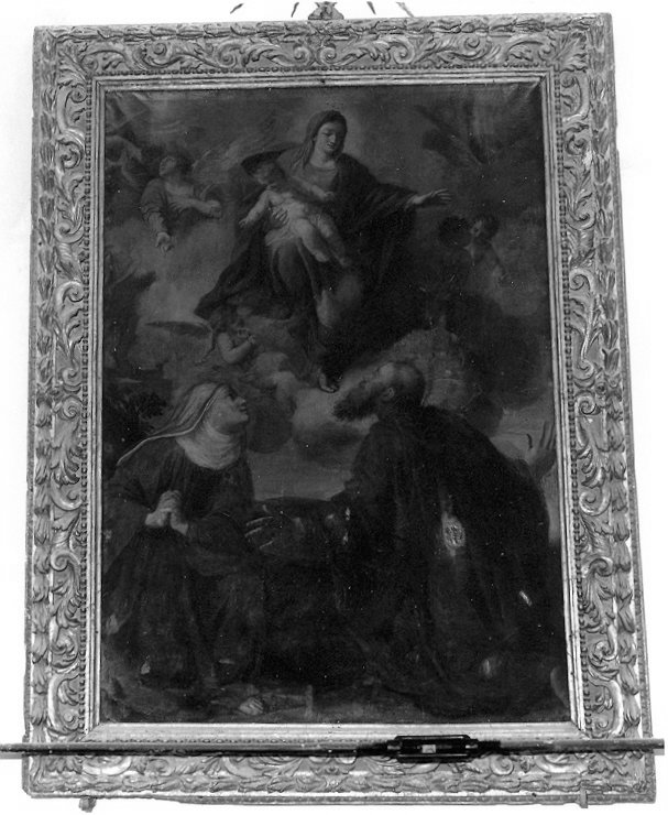 cornice di dipinto, elemento d'insieme - bottega umbra (prima metà sec. XVII)