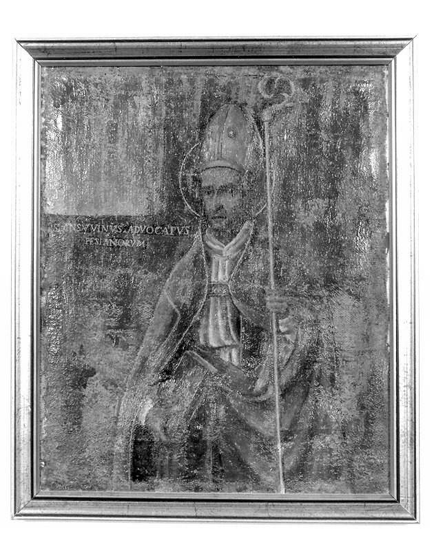 S. Ansovino, Santo (dipinto, opera isolata) - ambito umbro (sec. XVII)