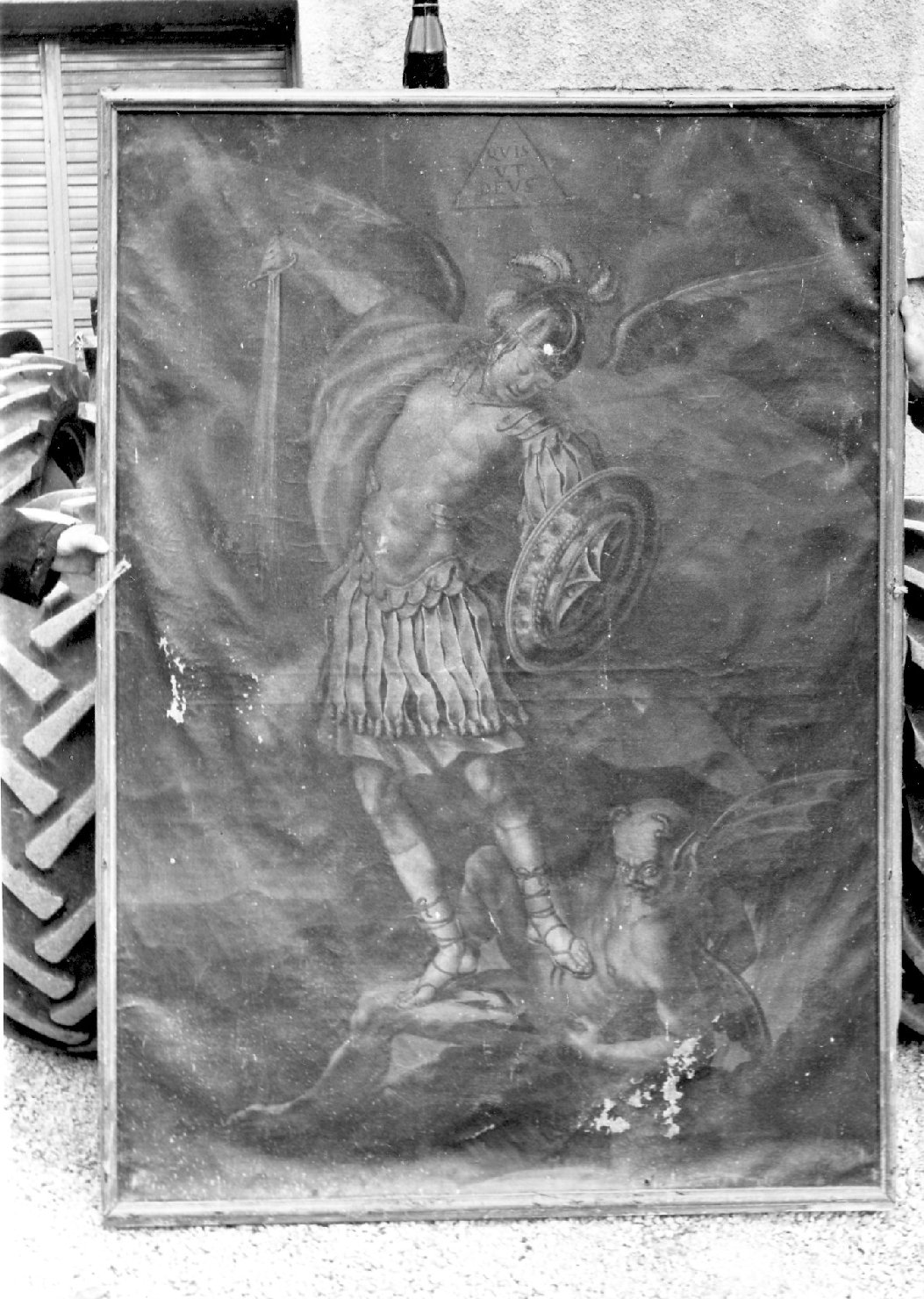 San Michele Arcangelo (dipinto, opera isolata) - ambito umbro (sec. XVII)