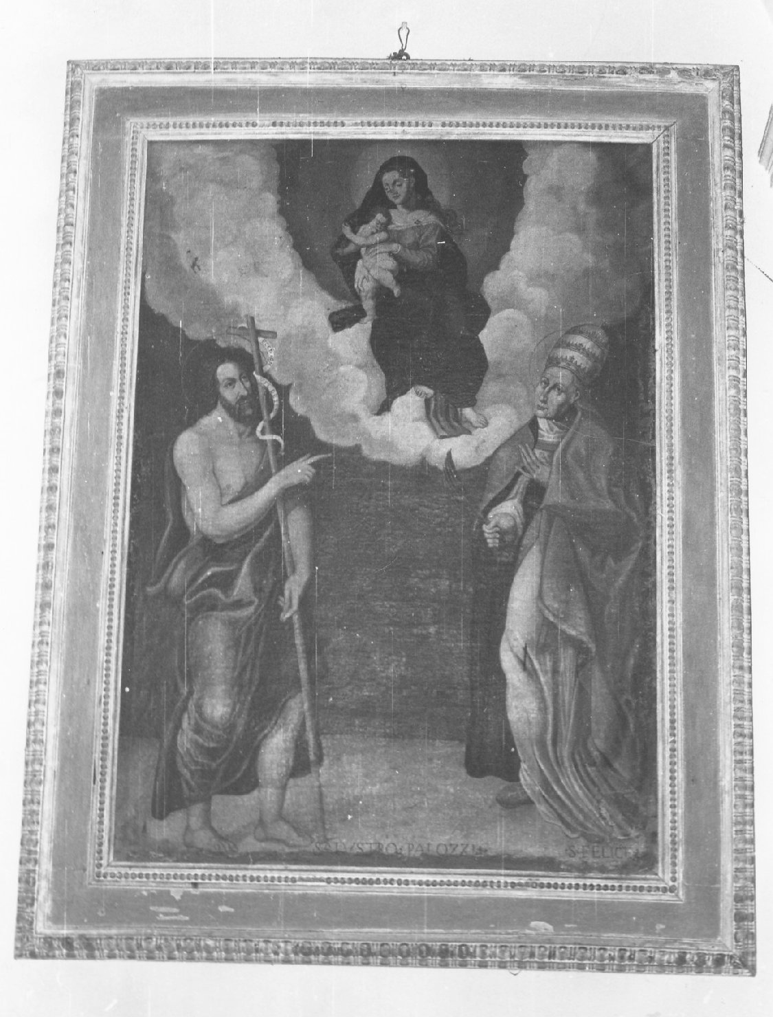 Madonna con Bambino e Santi (dipinto, opera isolata) - ambito umbro (sec. XVII)