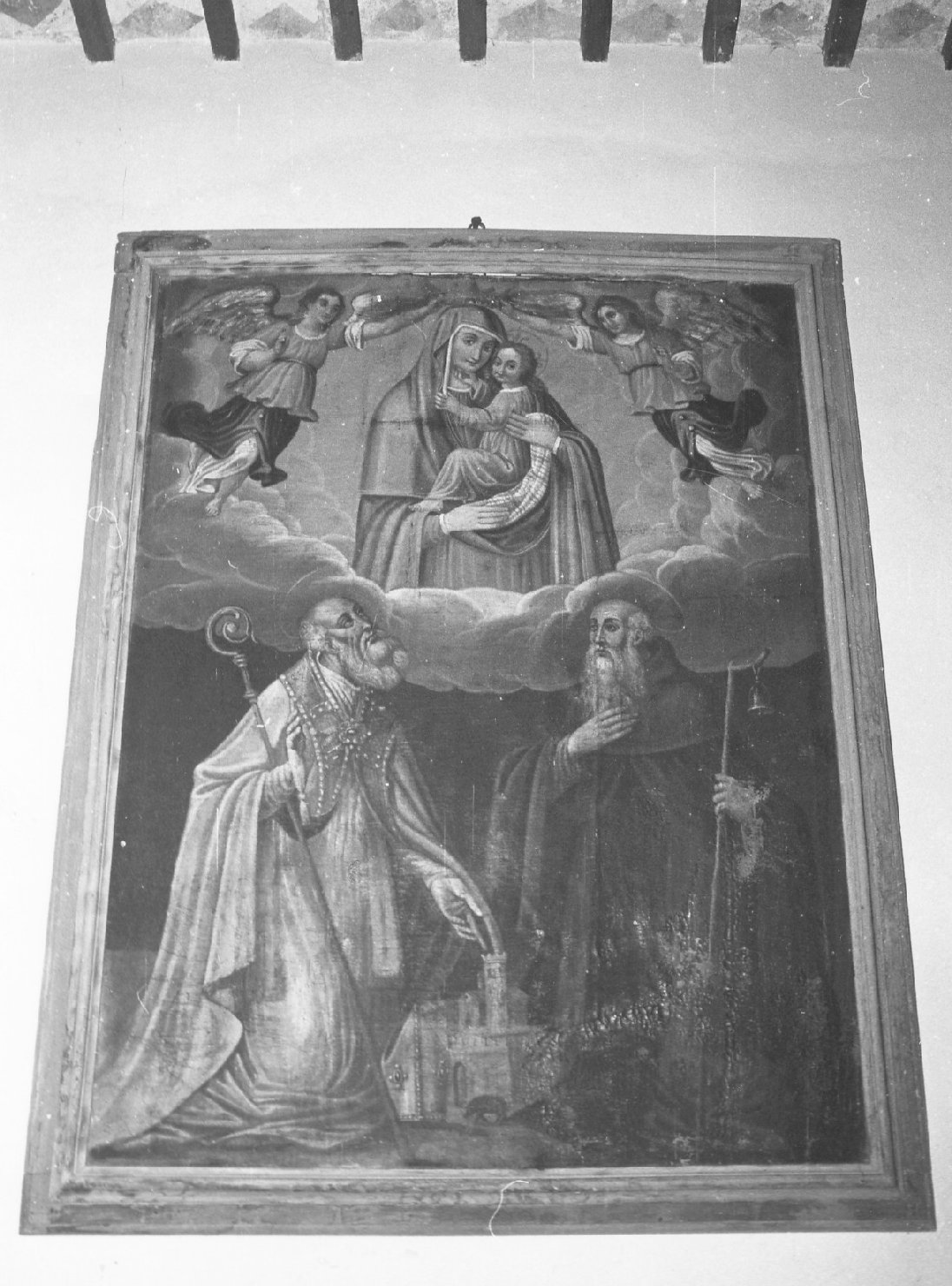 Madonna con Bambino e Santi (dipinto, opera isolata) - ambito umbro (sec. XVII)