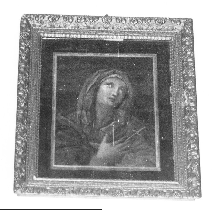 Madonna Addolorata (dipinto, opera isolata) - ambito umbro (sec. XVII)