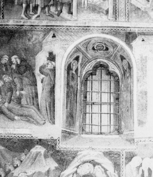Sant'Antonio (dipinto, ciclo) di Maestro della Dormitio di Terni (attribuito) (inizio sec. XV)
