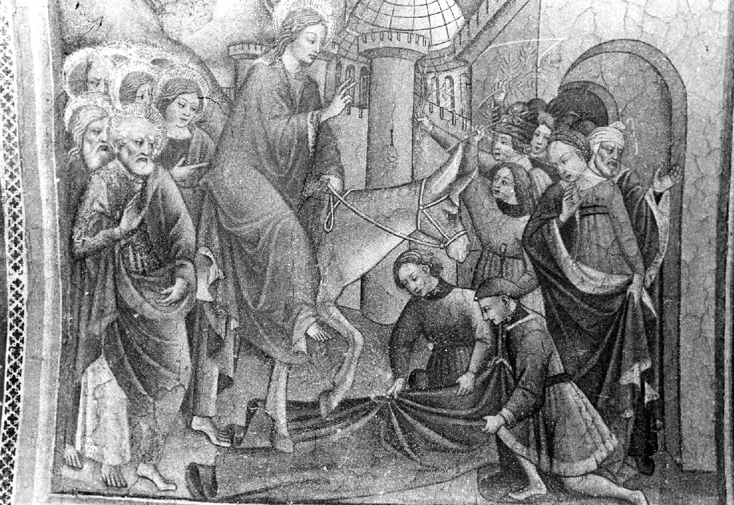storie della passione di Cristo (dipinto, ciclo) di Niccola da Siena (attribuito) (terzo quarto sec. XV)