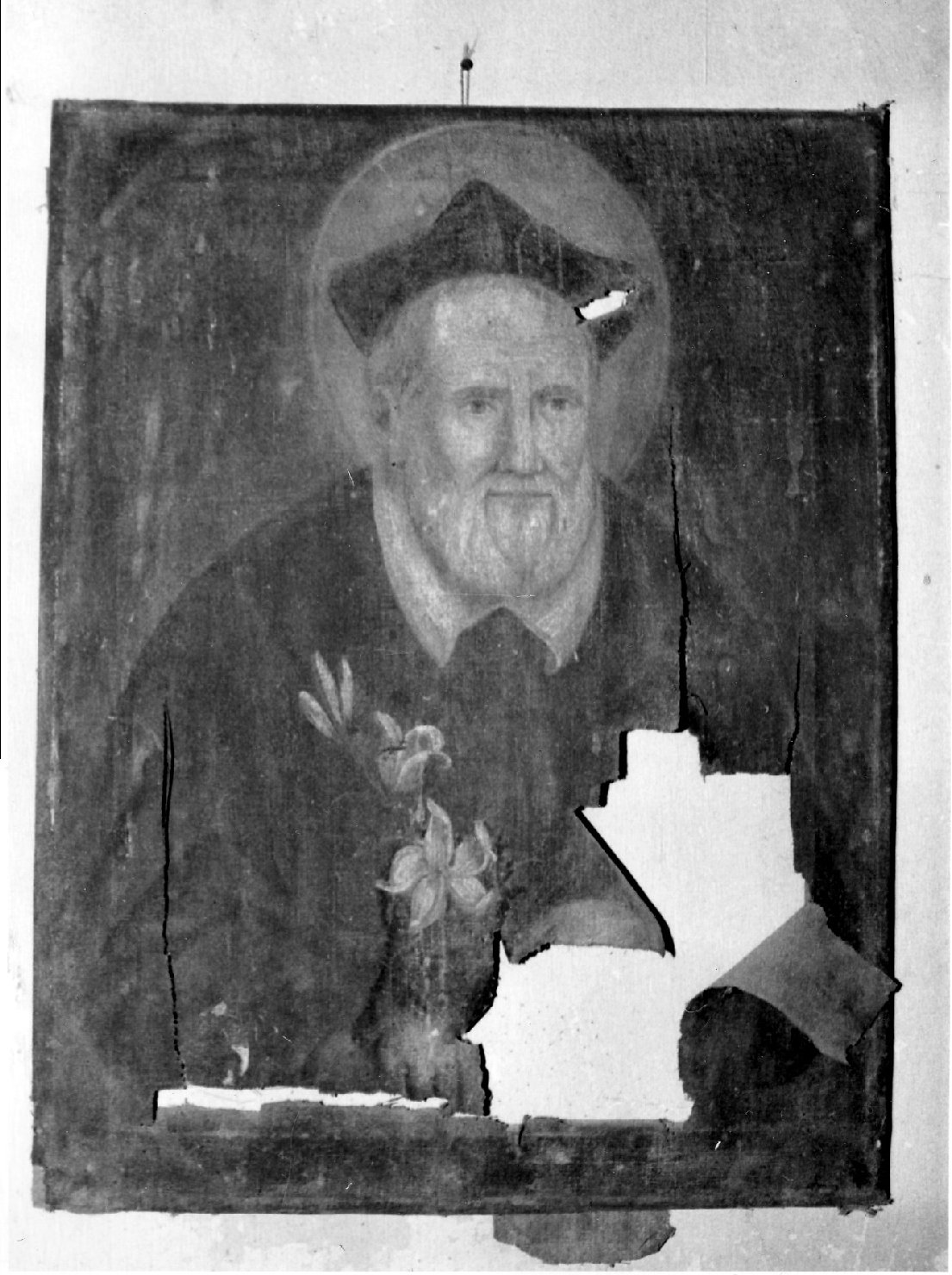 San Filippo Neri (dipinto, opera isolata) - ambito umbro (sec. XVIII)