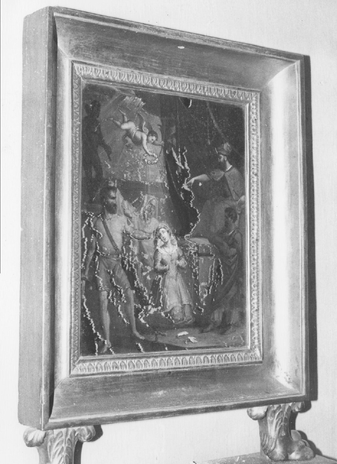 Martirio di Sant'Eurosia, Santa (dipinto, opera isolata) - ambito umbro (secc. XVI/ XVII)