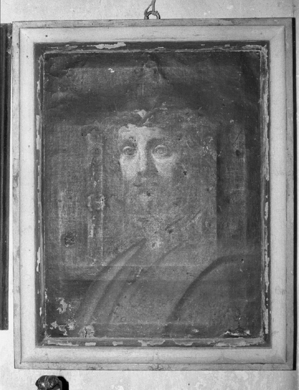 Cristo coronato di spine (dipinto, opera isolata) - ambito umbro (sec. XVII)