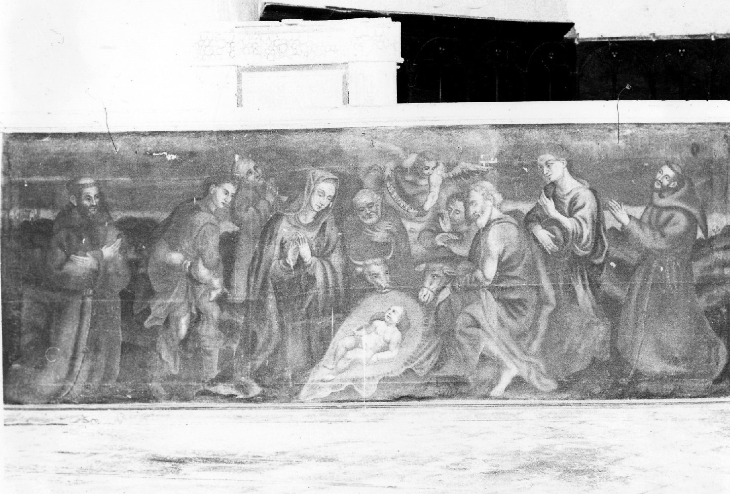 natività di Gesù (dipinto, opera isolata) - ambito umbro (sec. XVII)