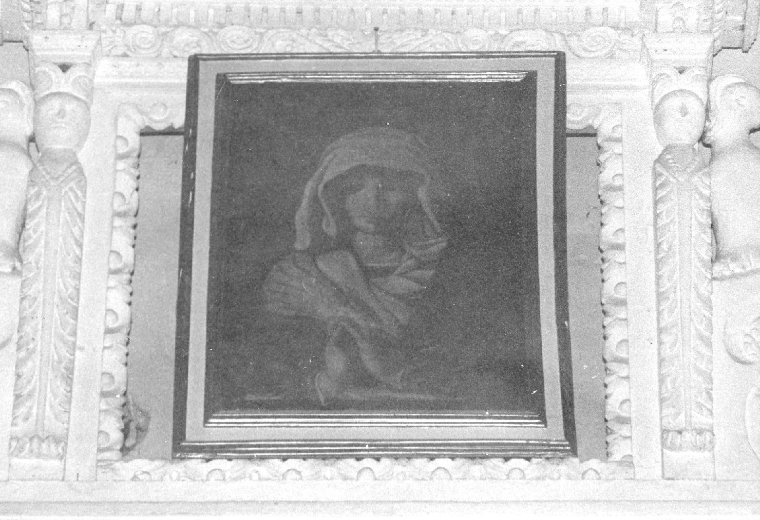 Santa (dipinto, elemento d'insieme) - ambito umbro (sec. XVIII)