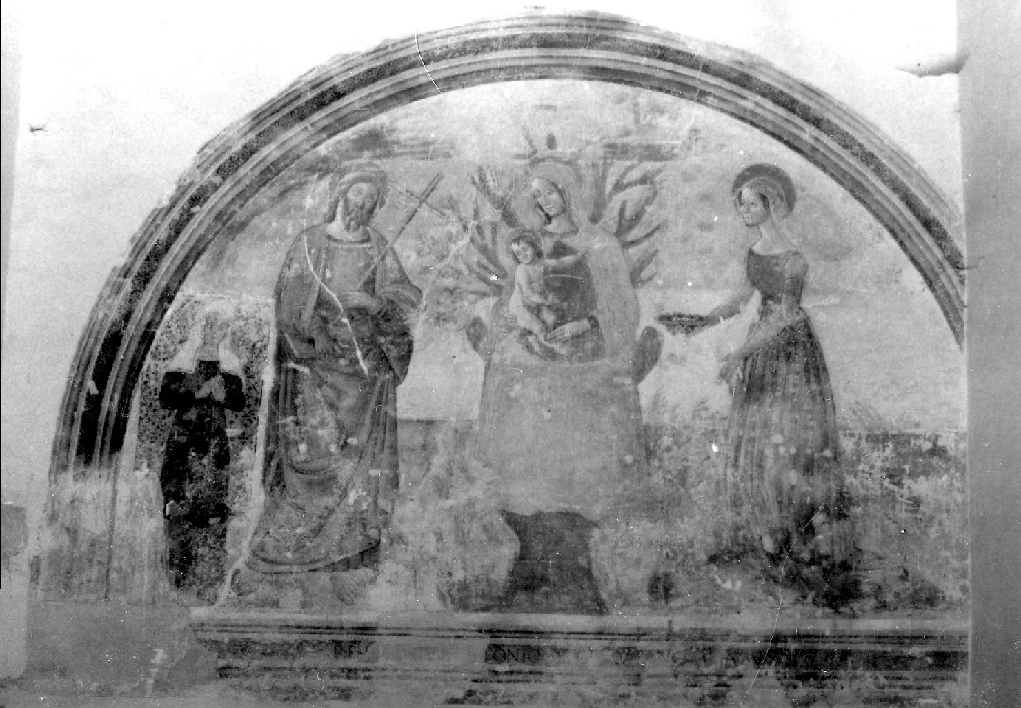 Madonna con Bambino e Santi (dipinto, opera isolata) - ambito umbro (inizio sec. XVI)