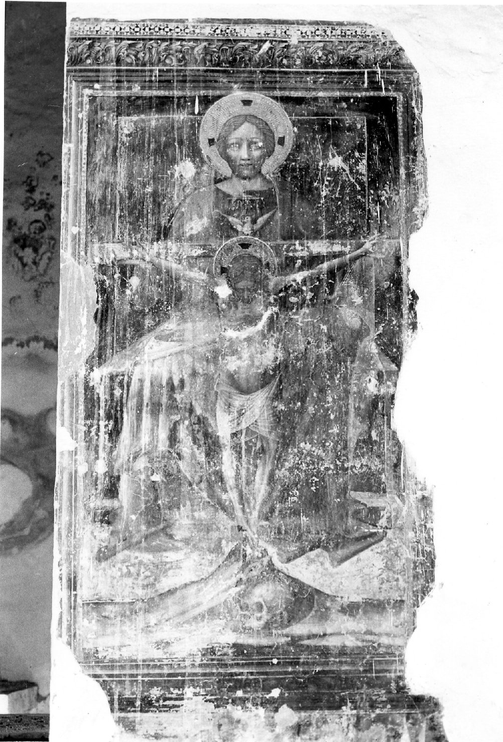 Trinità (dipinto, opera isolata) di Bartolomeo di Tommaso (attribuito) (sec. XV)