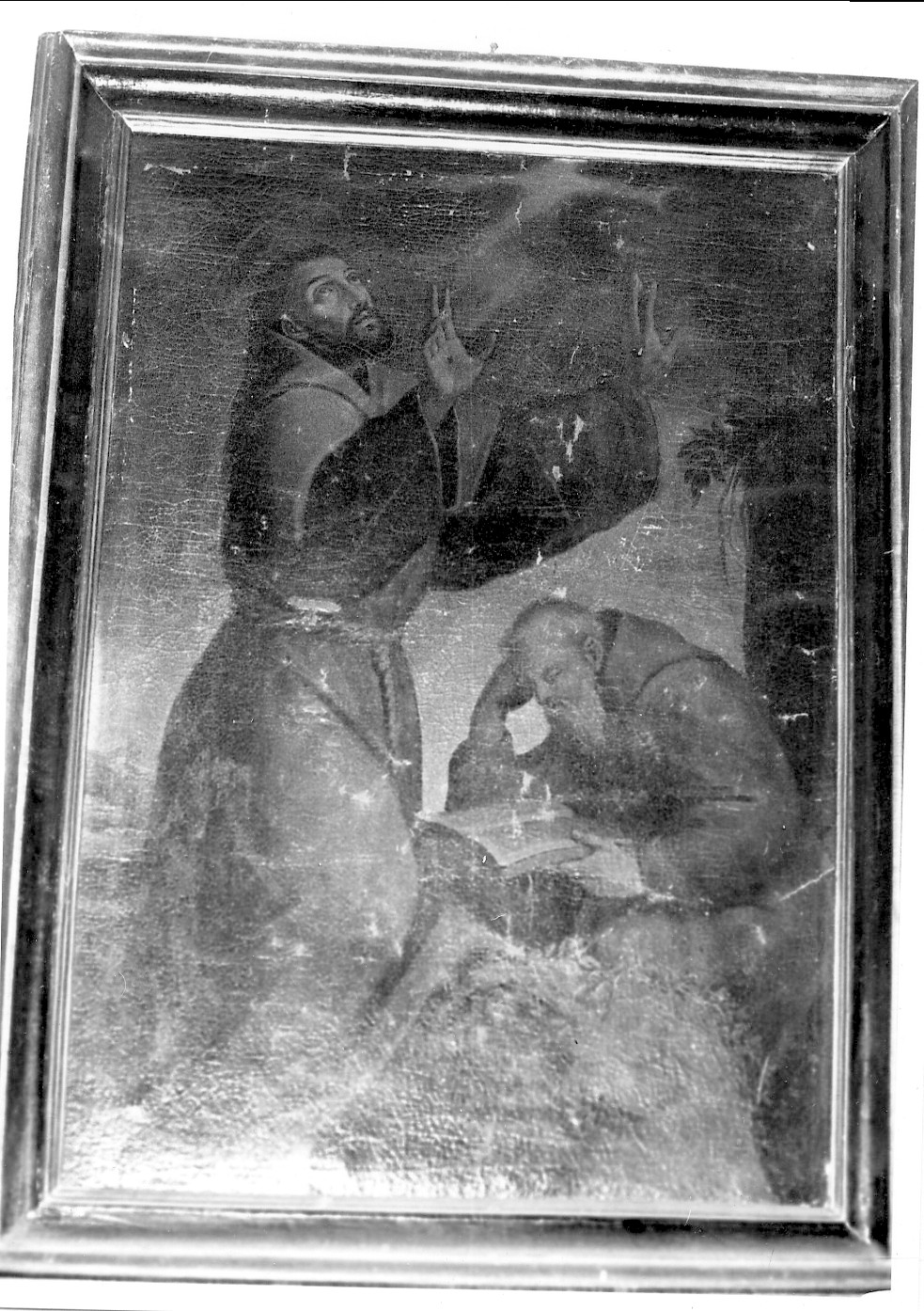 San Francesco d'Assisi riceve le stimmate (dipinto, opera isolata) - ambito umbro (sec. XVII)