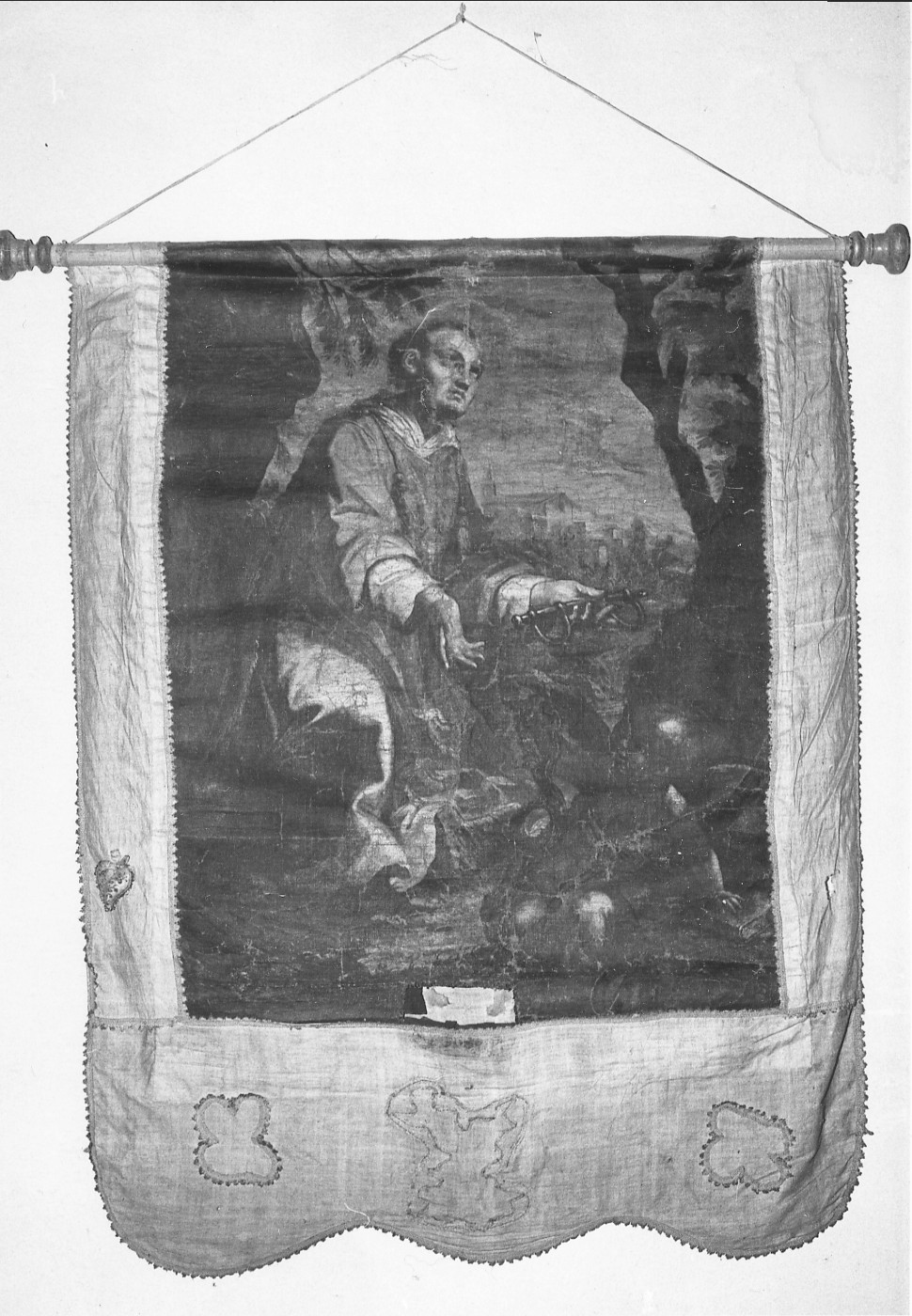 San Leonardo (stendardo) - ambito umbro (sec. XVIII)