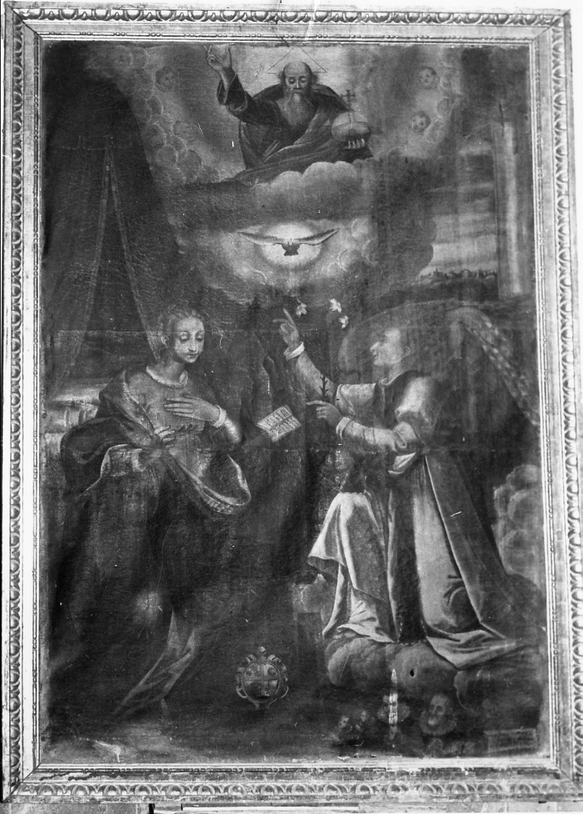 Annunciazione (dipinto, opera isolata) - ambito umbro (inizio sec. XVII)