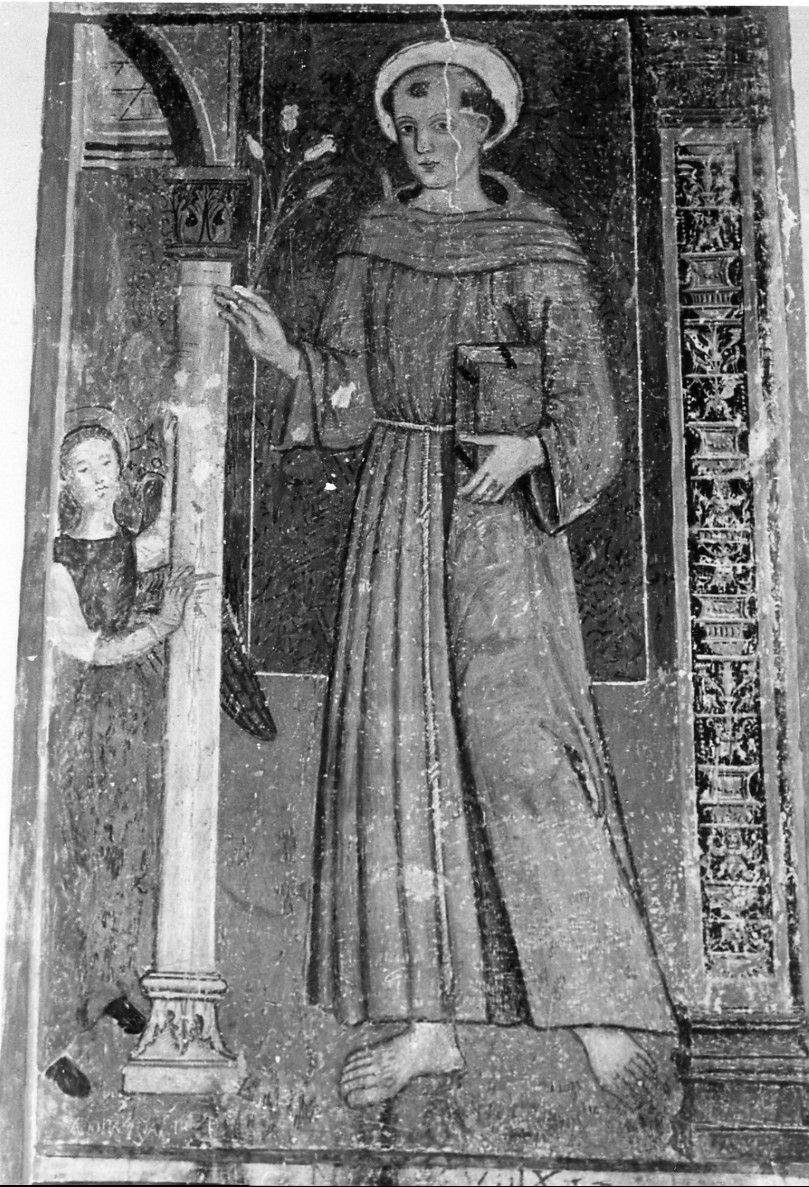 Sant'Antonio da Padova (dipinto) - ambito umbro (inizio sec. XVI)