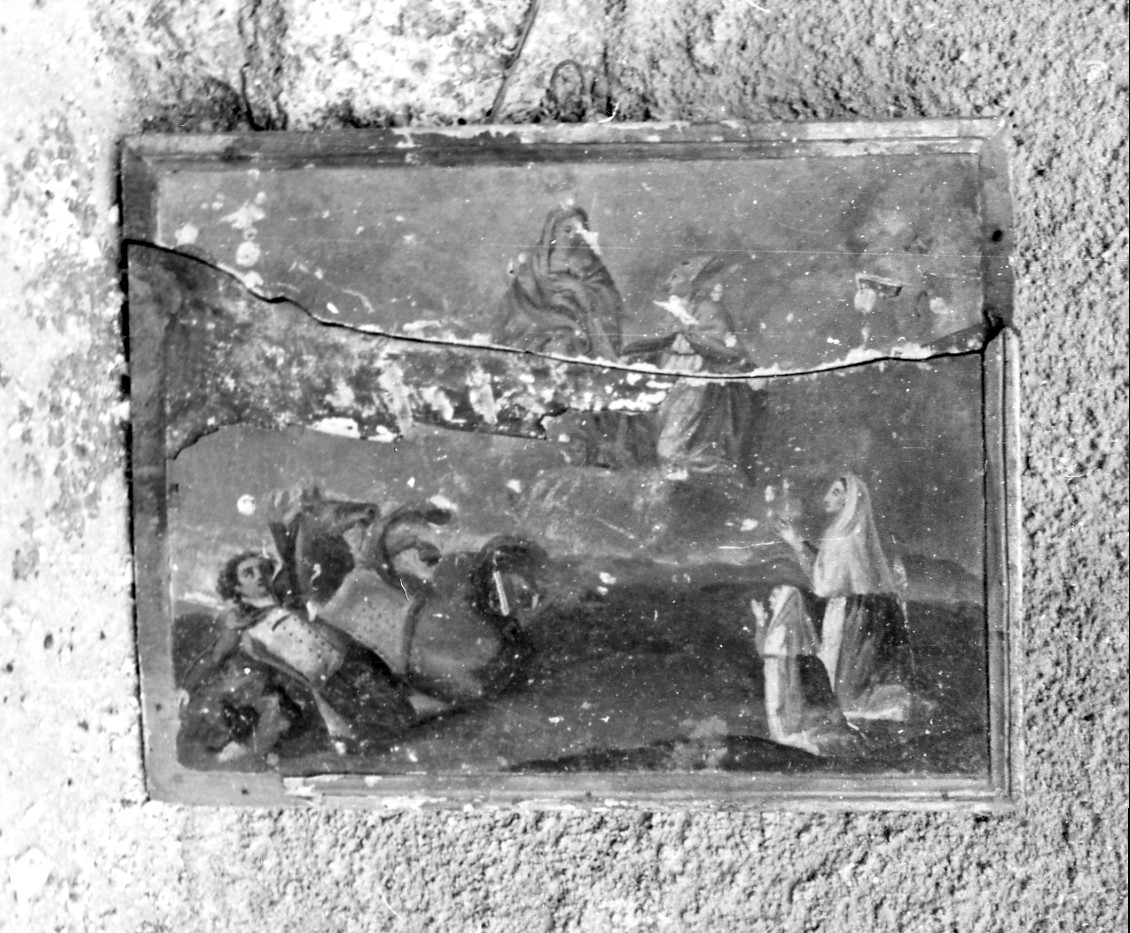 miracolo della Madonna (miniatura) - ambito umbro (sec. XVII)