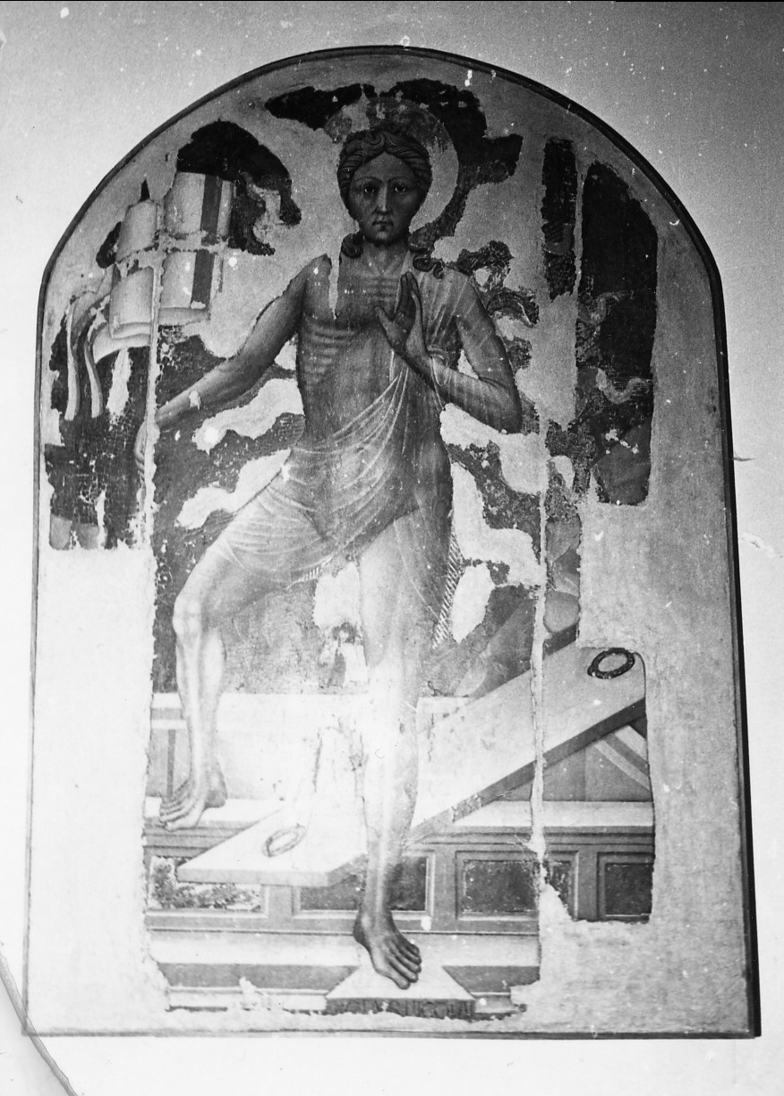 Cristo risorto (dipinto) - ambito umbro (secc. XV/ XVI)