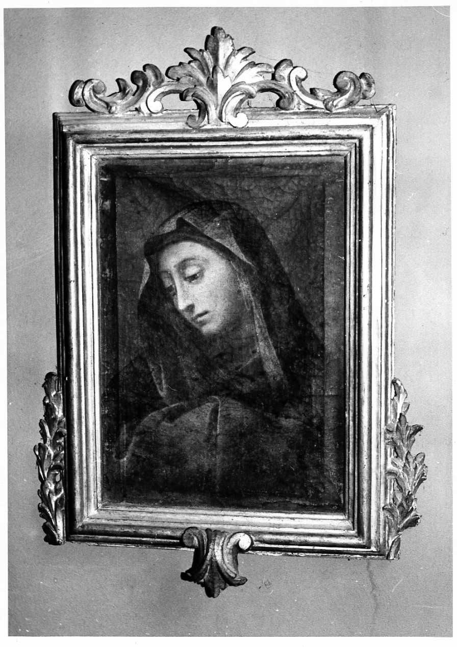 Madonna Addolorata (dipinto, opera isolata) - ambito umbro (sec. XVII)