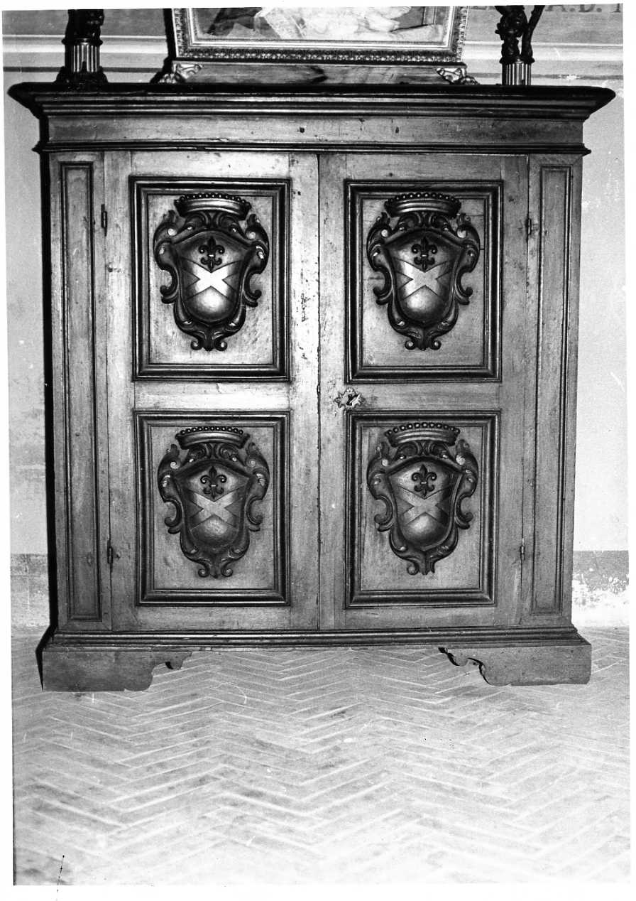 armadio, opera isolata - ambito umbro (sec. XVII)