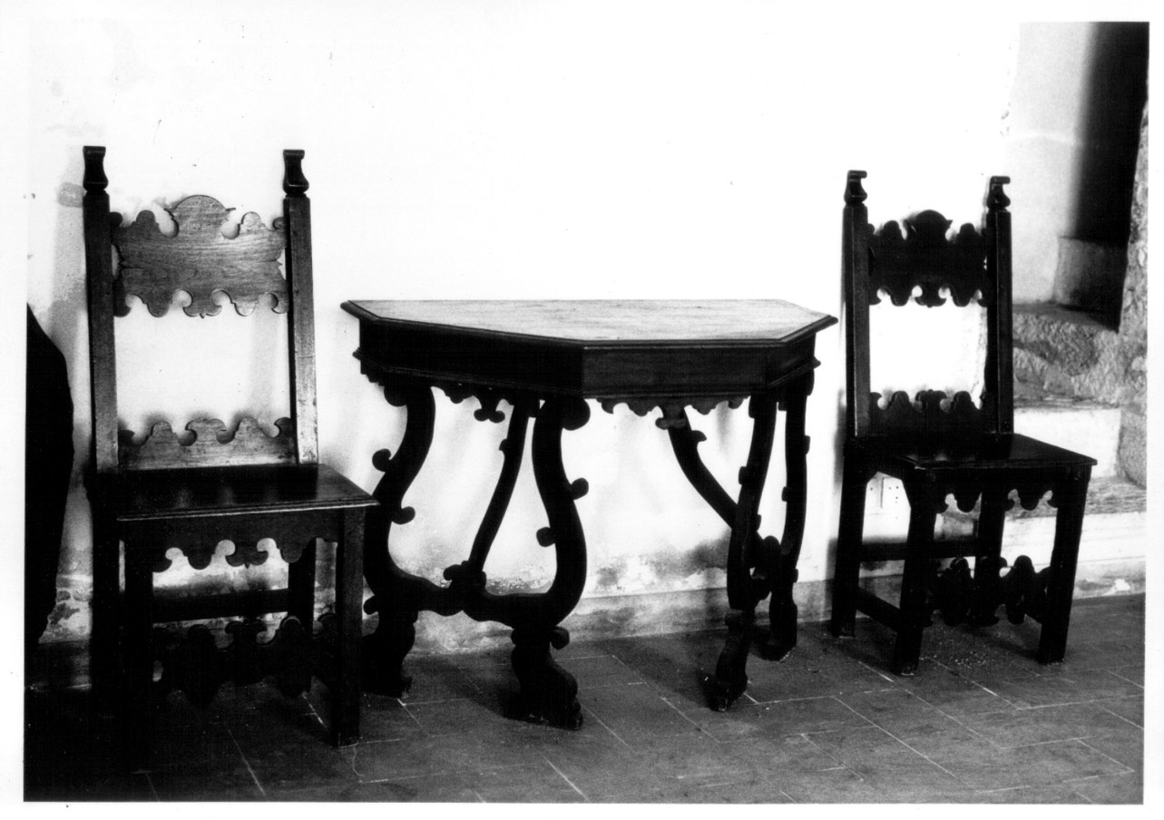 console, serie - bottega eugubina (sec. XVII)