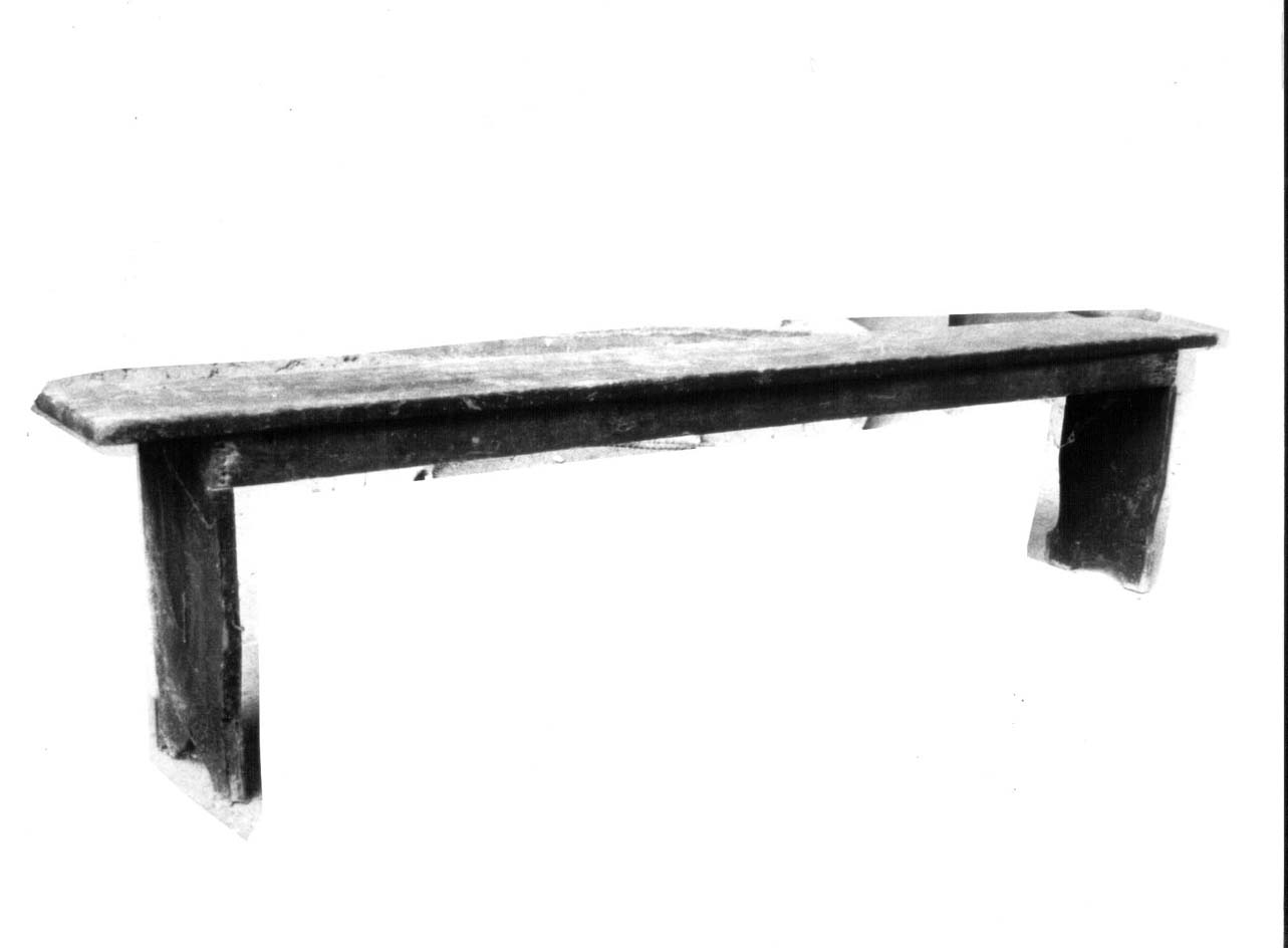 panca, opera isolata - bottega eugubina (sec. XVIII)