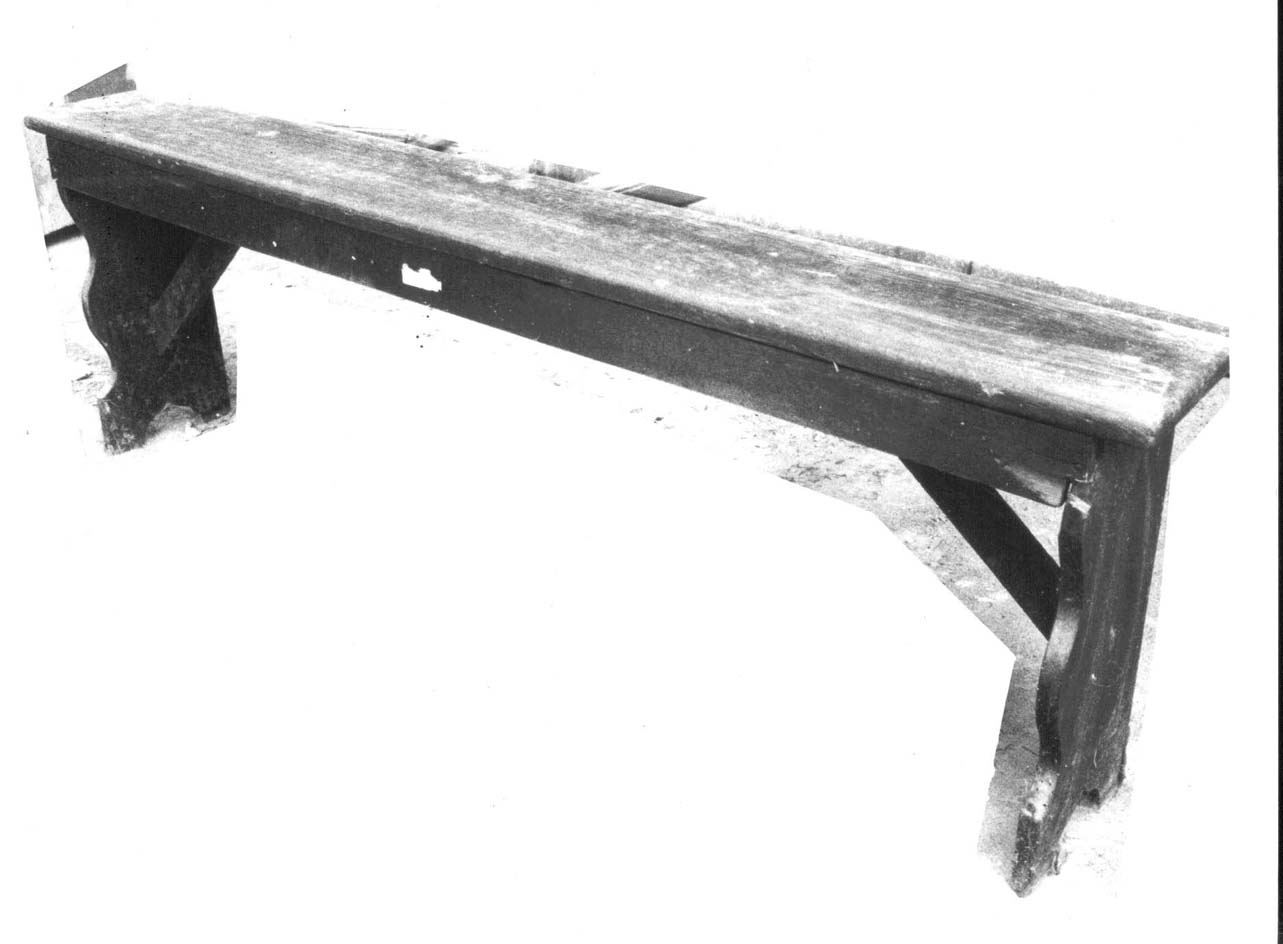 panca, opera isolata - bottega eugubina (inizio sec. XIX)